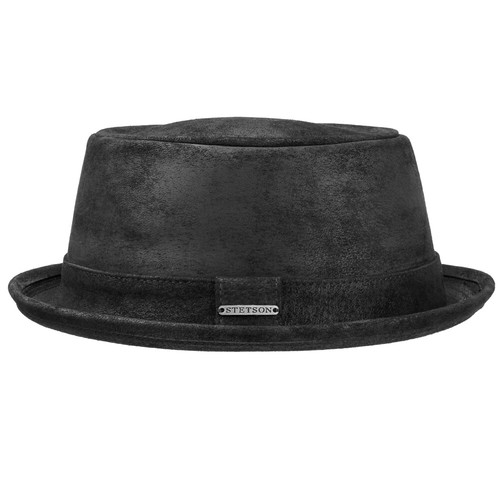 Stetson Cappello pork pie pelle pigskin | eBay