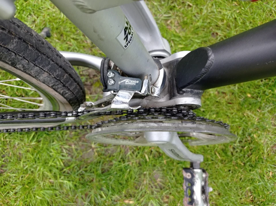 Cyco Mtb Fully Citybike in grau rot 27-Gang - Bild 4 von 4