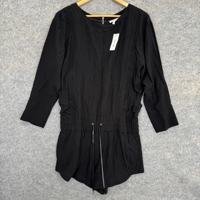 Helmut Lang Jumpsuit Womens Large Georgette Long Sleeve