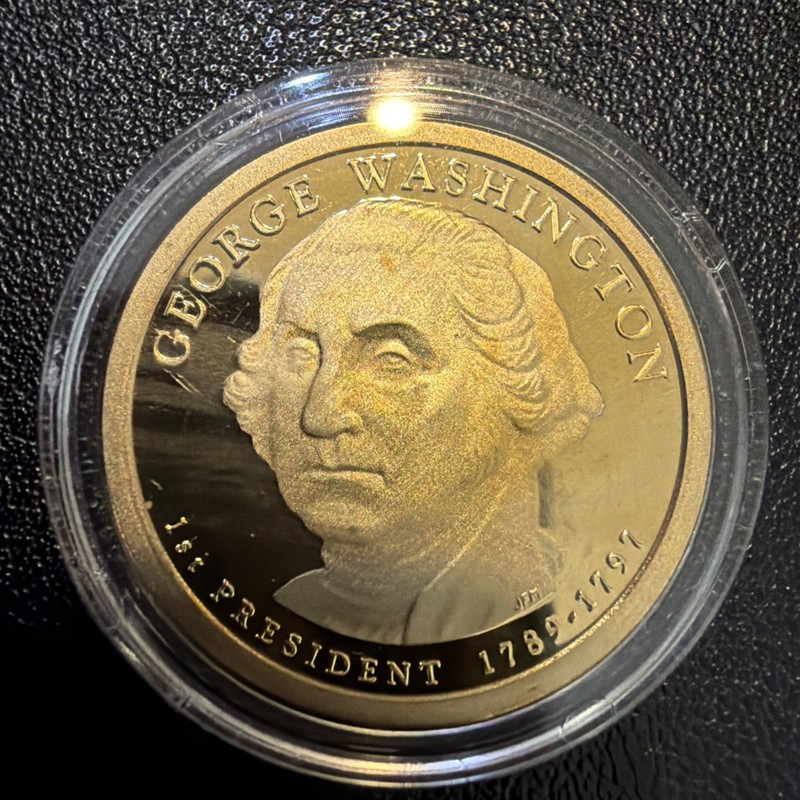 2007-P $1 George Washington Presidential Dollar  U84