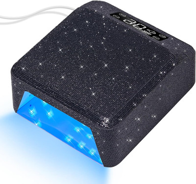 96W UV LED Nail Lamp with Auto Sensor & 4 Timer Settings for Quick Drying