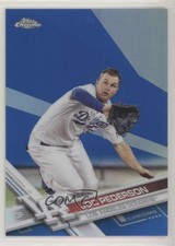 2017 Topps Chrome Blue Refractor 61/150 Joc Pederson #140 0g4