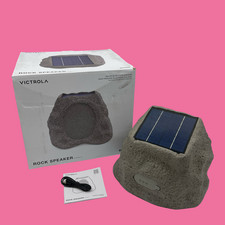 Victrola Rock Speaker Connect Outdoor Bluetooth Speaker w/ Solar vos-600