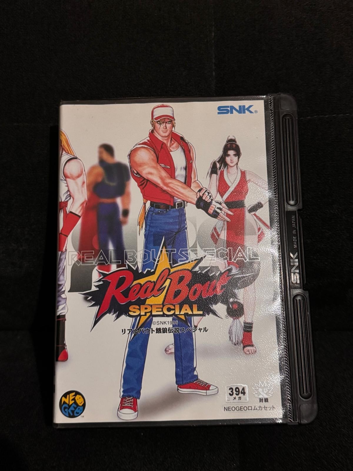REAL BOUT SPECIAL COMPLET NEO GEO AES NTSC JAP Fatal Fury Garou Densetu