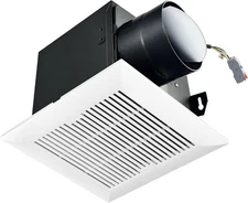 Bathroom Exhaust Fan 88CFM 1.0 Sone, Ultra-quiet Bathroom Vent Fan System Extra