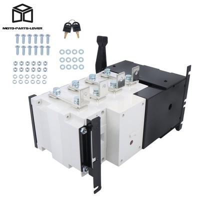 ATS 400A 4P Industrial Automatic Transfer Switch 110/220V Grid to AC Generator