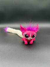 Mattel Lil' Gleemerz Toy Loomur Pink Interactive Talking Light Up 5" Furry Pet