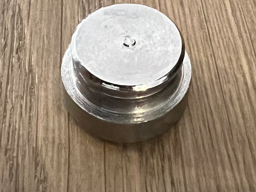 Metall 6,5" Mezuzah Etui mit geprägten Bildern von Jerusalem, Shin Dalet Yud - Bild 4 von 7