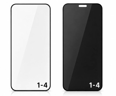 Panzerfolie Blickschutz für iPhone 17 16 15 14 13 12 11 Pro Max Mini Schutzglas