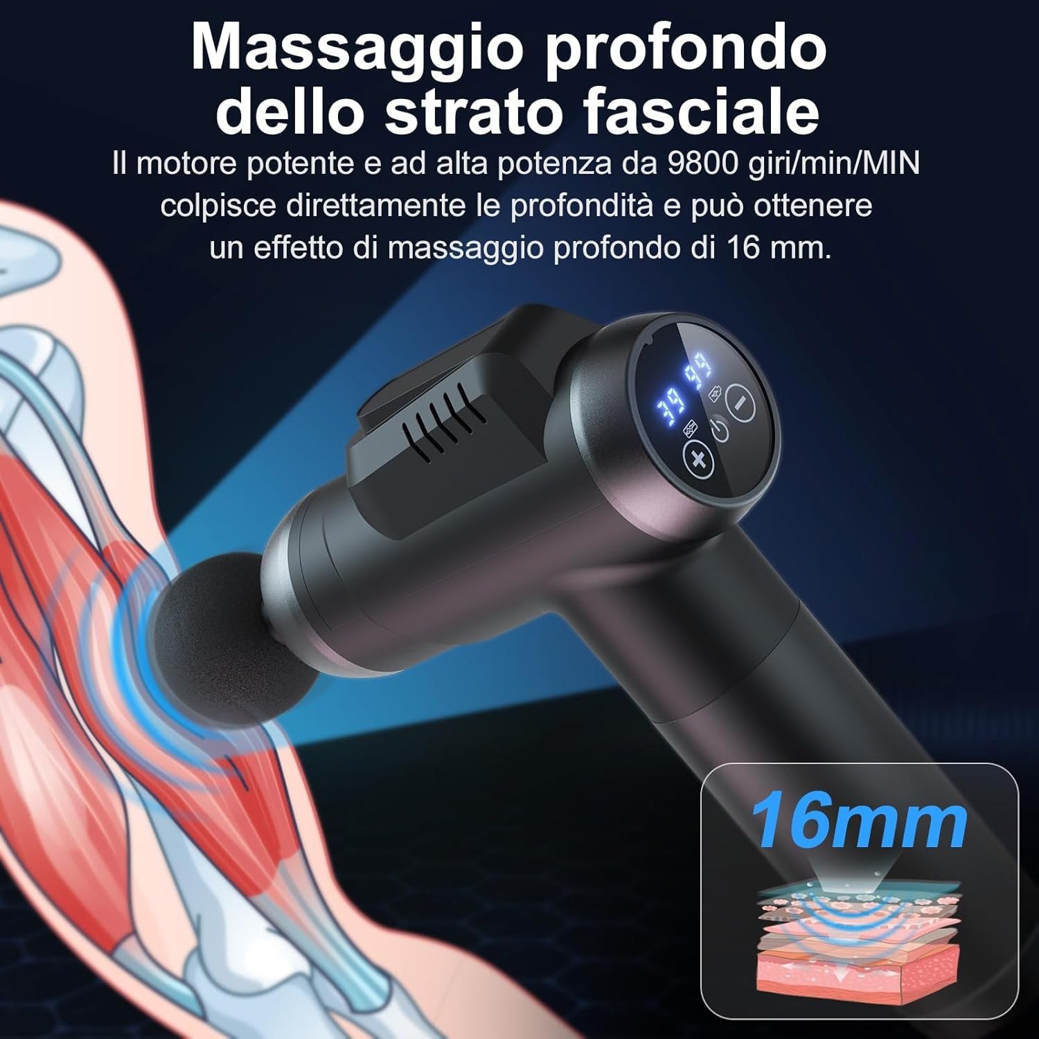 Pistola Massaggio per Tutta la Famiglia: 99 Velocità contro lo Stress - 3