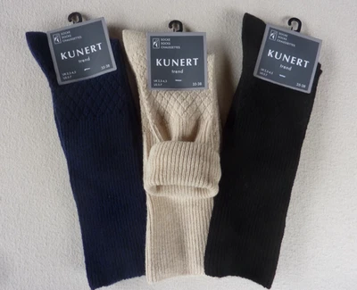 KUNERT Damen Langsocken Business Krempelsocken recycltes Cashmere 35-38 39-42 - Bild 1 von 4