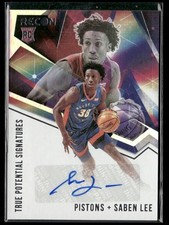 2020-21 Panini Recon #TPS-SBL Saben Lee True Potential Signatures