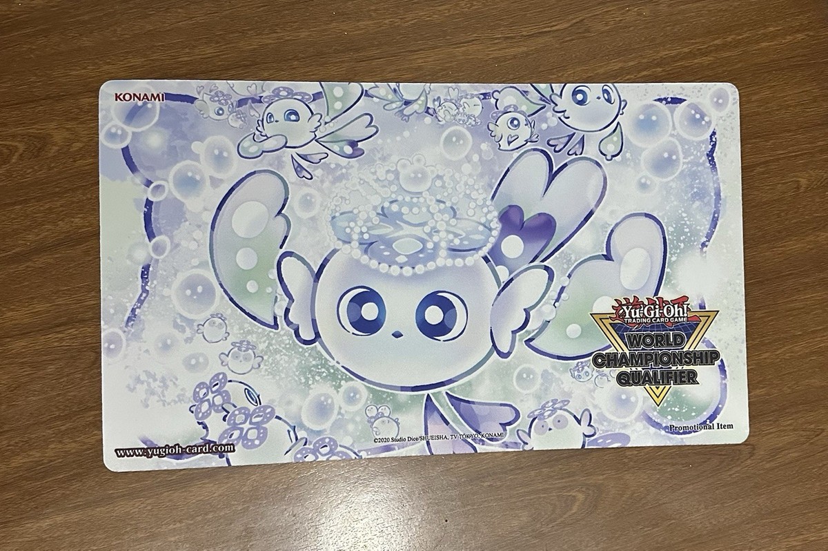 YuGiOh 2-Player Playmat - Large 24x28 Gaming Mat With Clear Zones