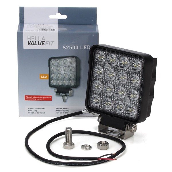 Hella S2500 1GA357106-022 Arbeitsscheinwerfer Arbeitsleuchte LED 12/24V 2500Lm-image