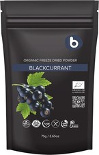 Organic Black Currant Powder from Freeze Dried 2.65 Ounce Pack of 1 