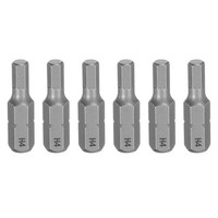 6 StüCk H4 Schraubendreher-Bit 1/4-Zoll Sechskantschaft 25Mm