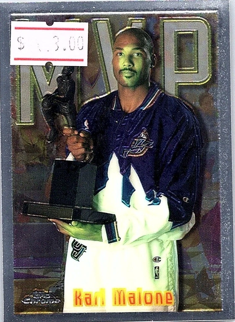 1997-98 Topps Chrome - Karl Malone #110