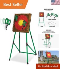 EastPoint Axe Throwing Set: Safe Foam Target  3 Tomahawks for Family Fun
