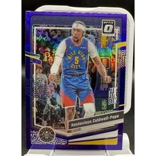 2023-24 Panini Donruss Optic #121 Kentavious Caldwell-Pope Purple Prizm Nuggets