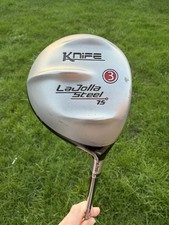✅La Jolla Knife 3 Wood Fairway Wood- 15°- Regular Flex Graphite Shaft-RH✅