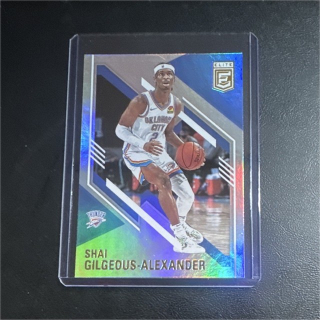 Panini 2020-21 Donruss Elite Shai Gilgeous-Alexander #60 Thunder Base