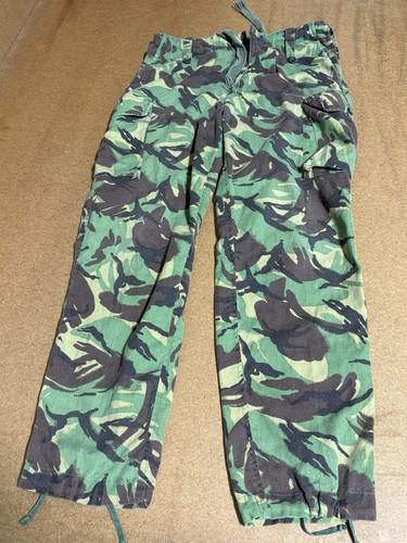 British Army Issue DPM Camo Tropical Jungle Combat Trousers  85/88/104