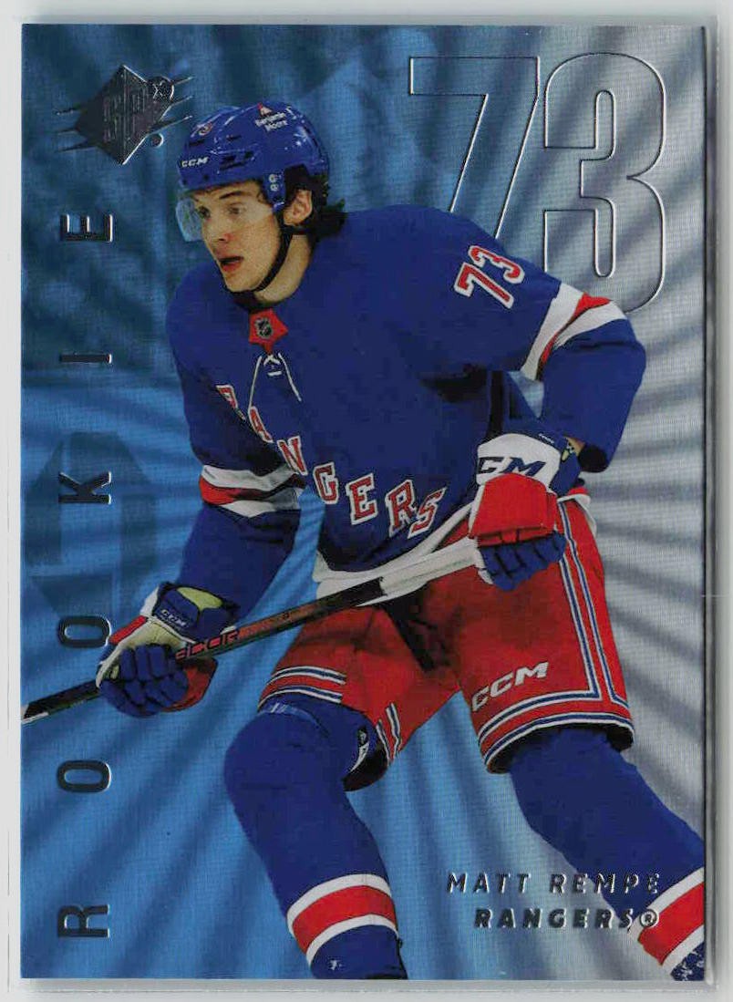 2024-25 SPX Matt Rempe #118 Rookie Card RC Hockey
