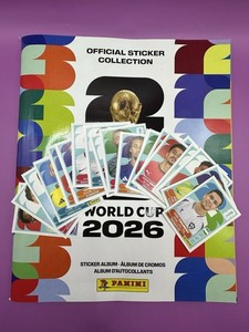 Panini FIFA World Cup 2026 Official Sticker Album + 21 Stickers
