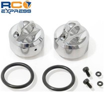 Tekno RC Shock Caps (polished 7075 emulsion/v...