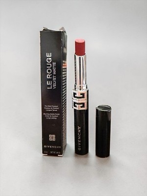 NIB Givenchy Le Rouge Velvet Matte Lipstick R37 ROUGE SEPARABLES red Glow Effect