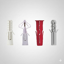 Wall Plugs, Cavity Plugs, Multiple Sizes Available 5mm - 12mm