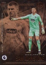 2020-21 Panini Chronicles Premier League Illusions Sam Johnstone Rookie card# 26. rookie card picture