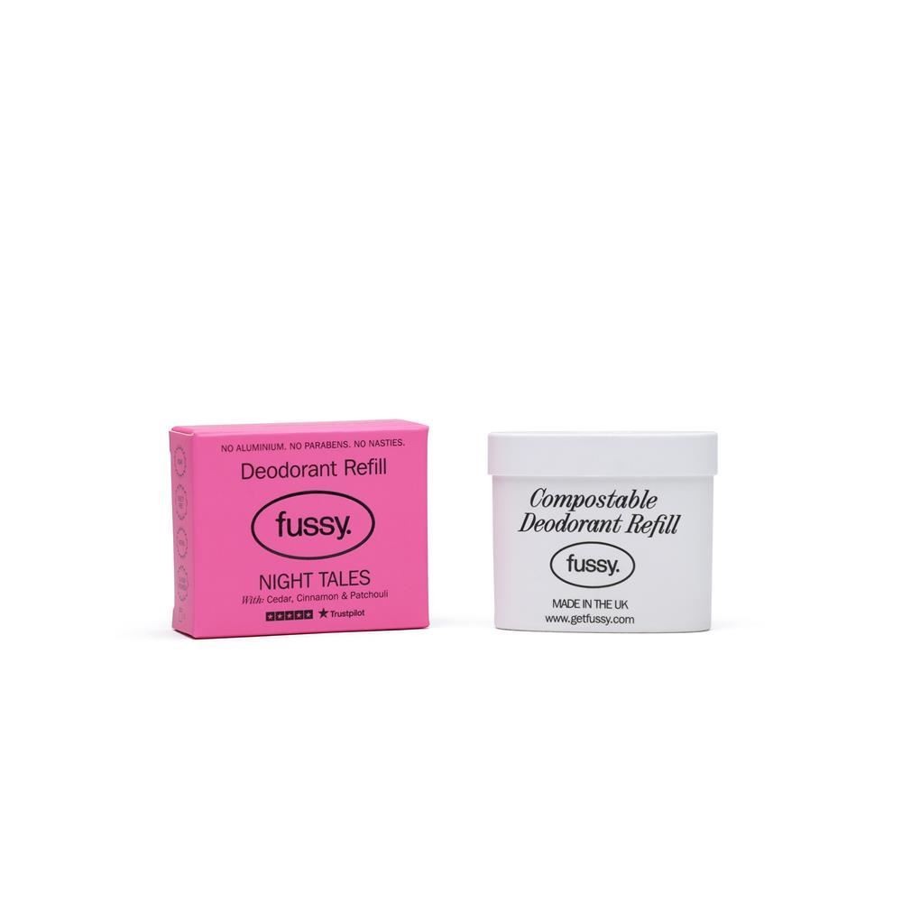 Fussy White Natural Deodorant Refill - Night Tales - Image 3