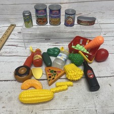 Fake Food Toys Pretend Play Plastic Child s Size Lot Of Miscellaneous