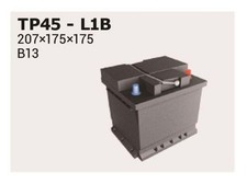 IPSA Starterbatterie Polar TP45