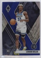 2023-24 Panini Phoenix Rookies Blue 16/35 Leonard Miller #259 14md