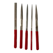 SE 5pc Diamond File Set Professional 150 Grit 8-1/2" x 3" - DT1105