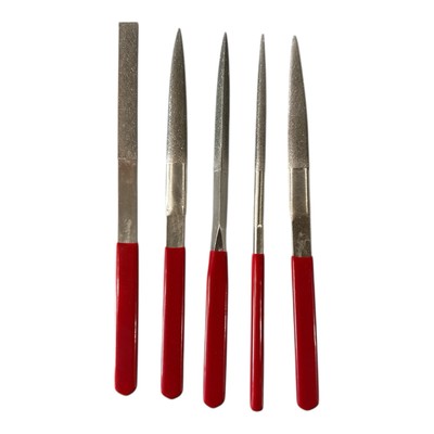 SE 5pc Diamond File Set Professional 150 Grit 8-1/2'' x 3'' - DT1105