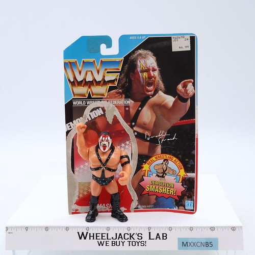 Smash Demolition 100% Complete WWF W/Cardback 1990...
