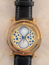 Harry Potter Noble Collection Time Turner Watch Leather Hogwarts Working