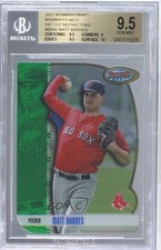 2012 Bowman Draft Bowman's Best Refractor 49/99 Matt Barnes BGS 9.5 GEM MINT 1u6