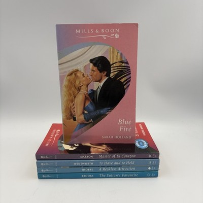 Mills And Boon Book Bundle x 5 Vintage Romance Paperbacks Love Stories M&B 1990s