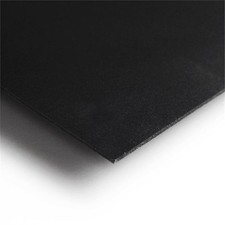 Planche artisanale CraftTex Bubbalux noir minuit 2 feuilles grande taille 20 x 30