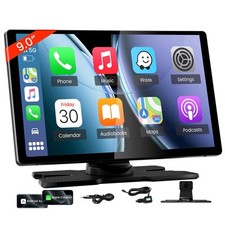 Pantalla Tactil 9" Android Carplay Port til Bluetooth Estereo Para Coche Carro