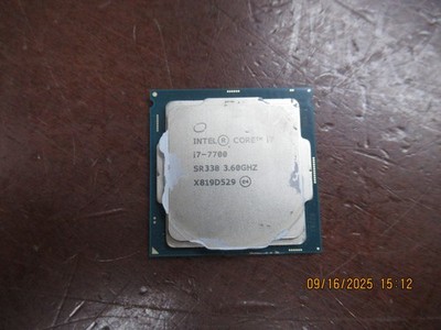 Intel Core i7-7700 3.6GHz  SR338 Desktop Processor CPU
