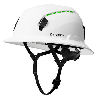 STUDSON SHK1 Type II (2) Vented Full Brim Safety Helmet Hardhat White