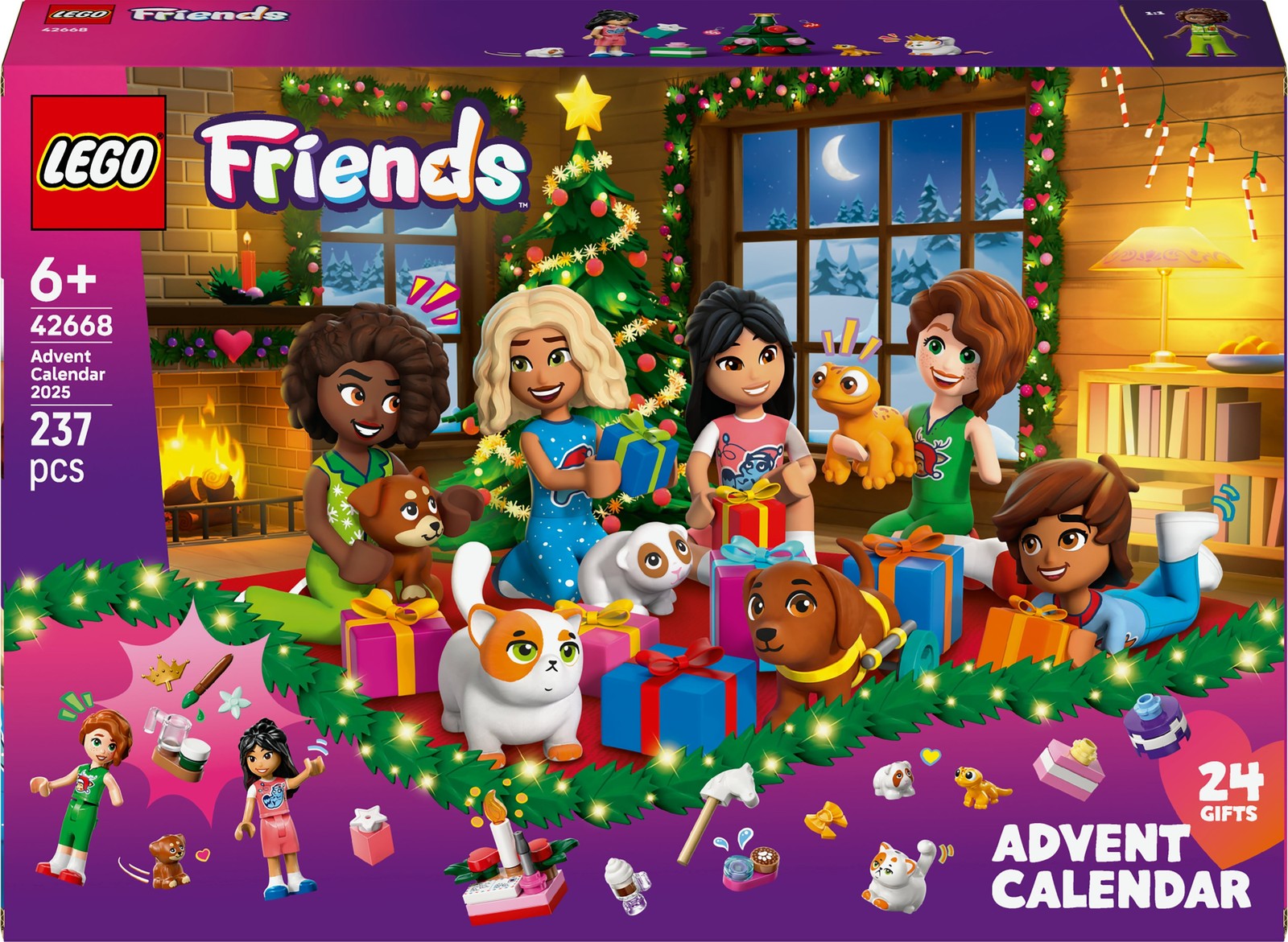 Calendario dell'Avvento Lego Friends 42668 6 Anni+ - Immagine 4