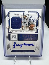 2024 Panini National Treasures - Lasting Legacies Lenny Moore #LL-LME /99...