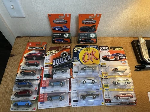 NEW Lot Matchbox Moving Johnny Lightning AW Die Cast Cars Collection Vintage