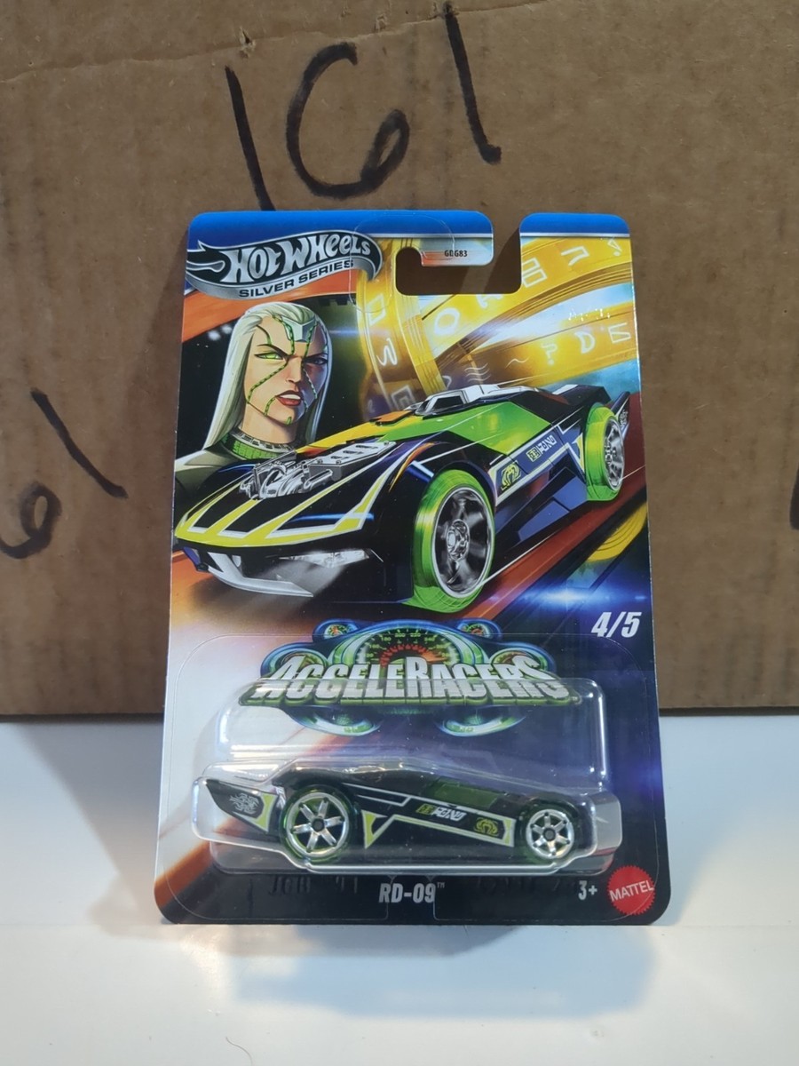 Hot Wheels AcceleRacers 2025 Silver Series RD-09 (4/5) Racing